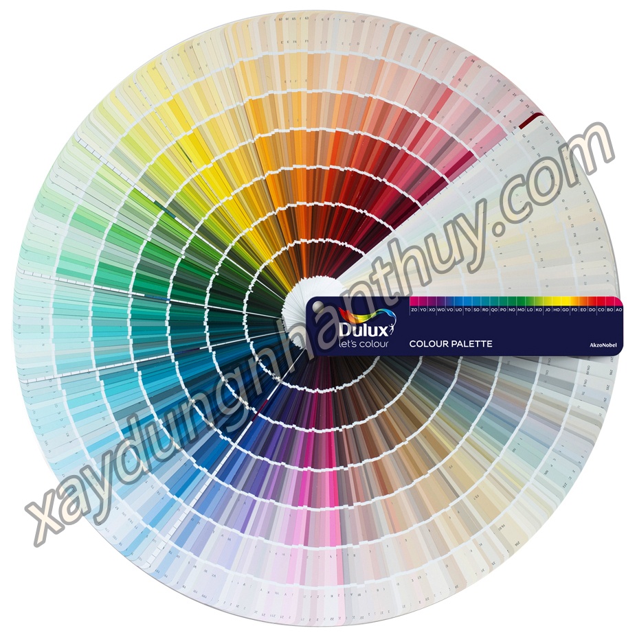 cây quạt màu sơn dulux