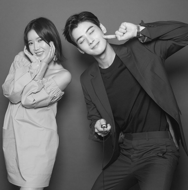 Cha Eun Woo (ASTRO) và Lim Soo Hyang siêu đáng yêu trong bộ ảnh quảng bá cho phim &'My ID is Gangnam Beauty' - Hình 6