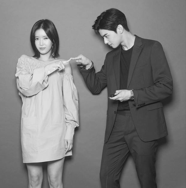 Cha Eun Woo (ASTRO) và Lim Soo Hyang siêu đáng yêu trong bộ ảnh quảng bá cho phim &'My ID is Gangnam Beauty' - Hình 2
