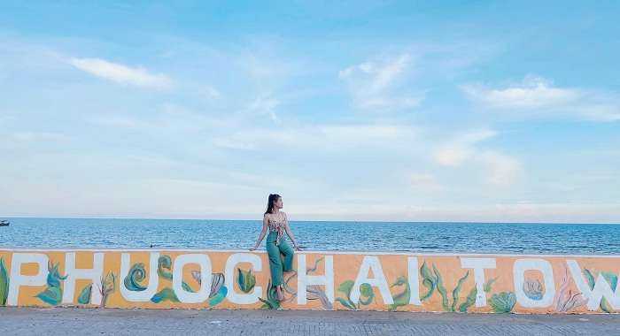 con đường bích họa - nét cuốn hút tại biển Phước Hải Vũng Tàu