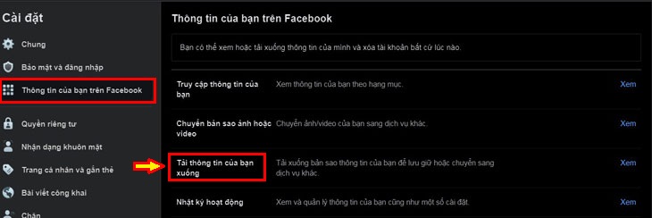 Cách khôi phục tin nhắn đã xóa trên Messenger bằng tải sao lưu