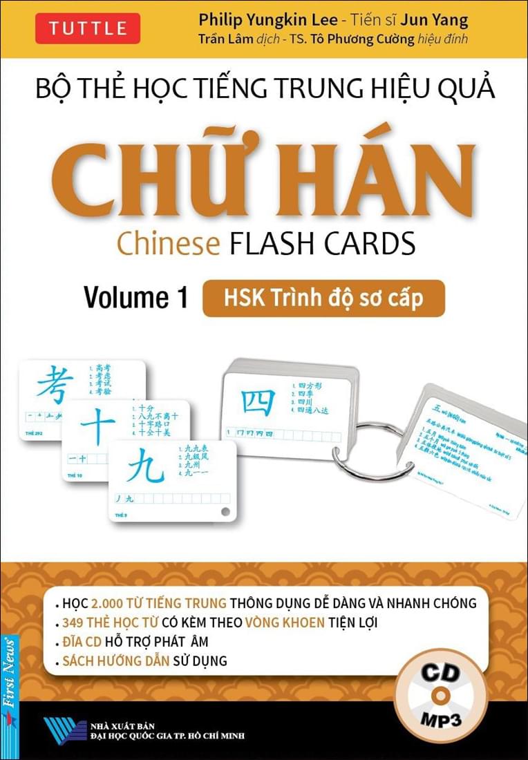 Bộ Thẻ Học Tiếng Trung Hiệu Quả - Chinese Flashcard