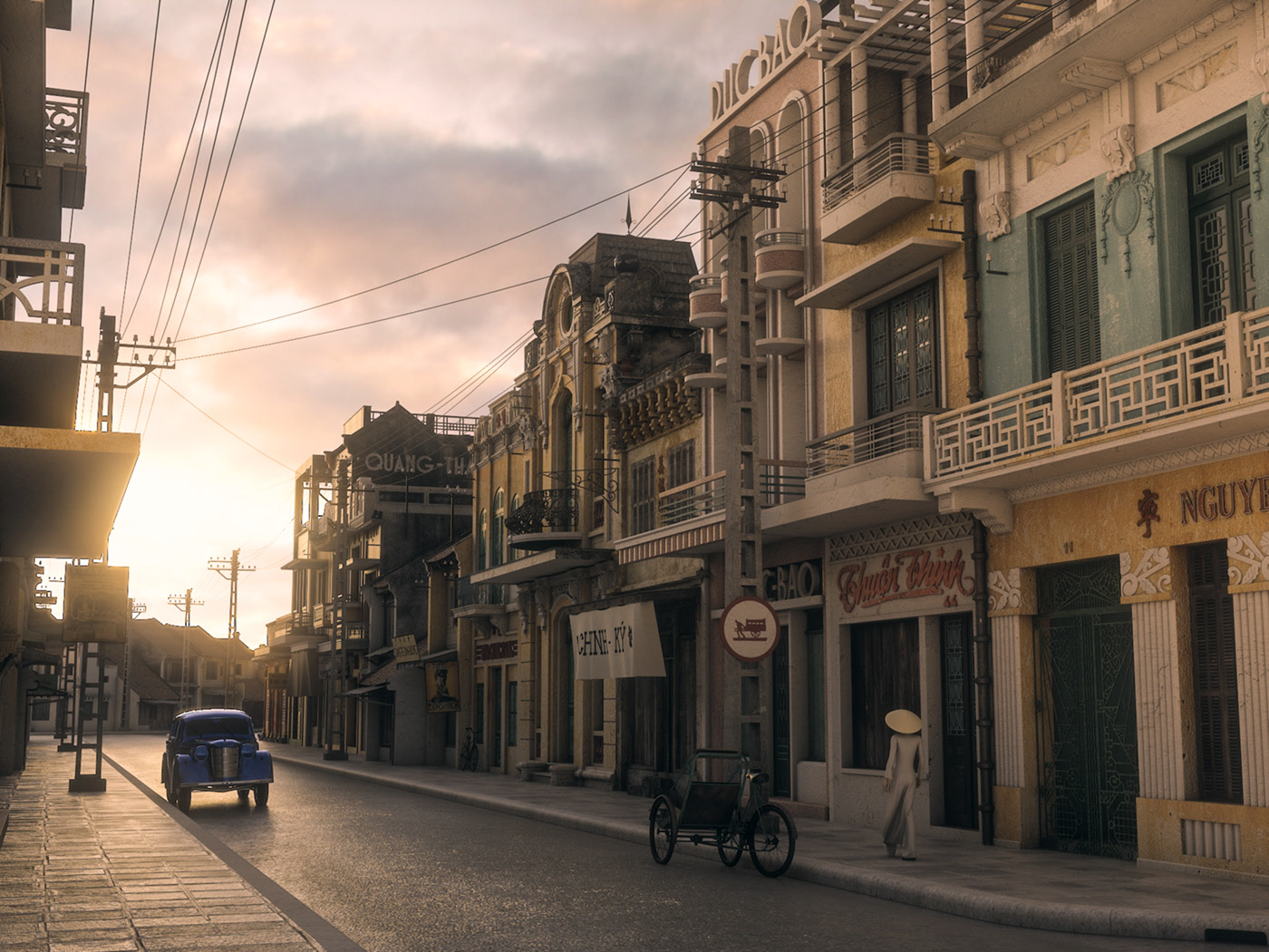 Trên thành phố hai anh em chỉ quanh quẩn trong nhà