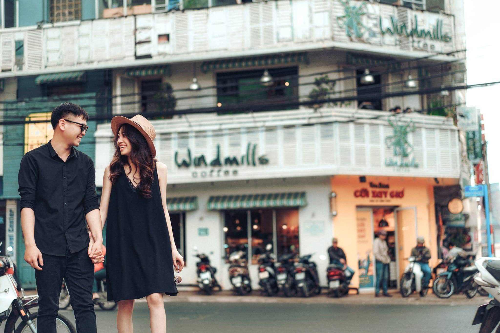 Ý tưởng chụp hình cưới ngoại cảnh street style