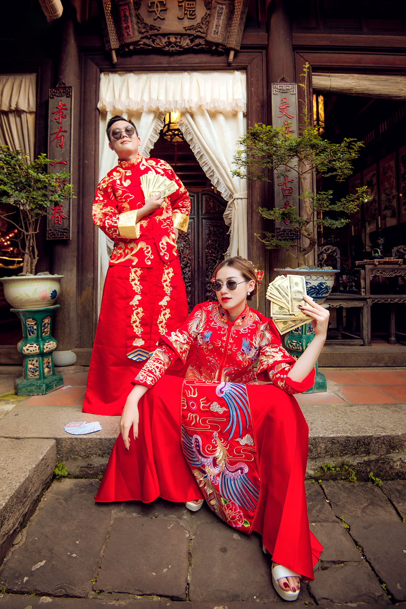 Concept chụp hình cưới Trung Quốc ngầu dễ thương