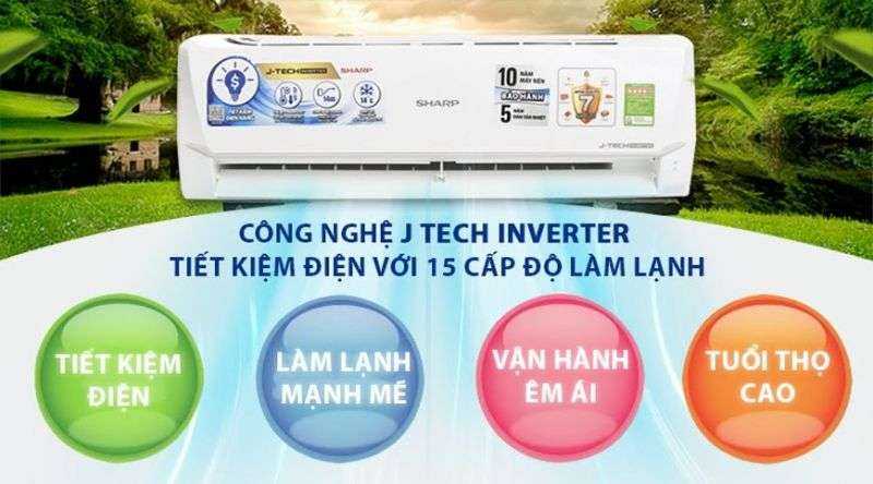 máy lạnh nội địa nhật inverter siêu tiết kiệm điện
