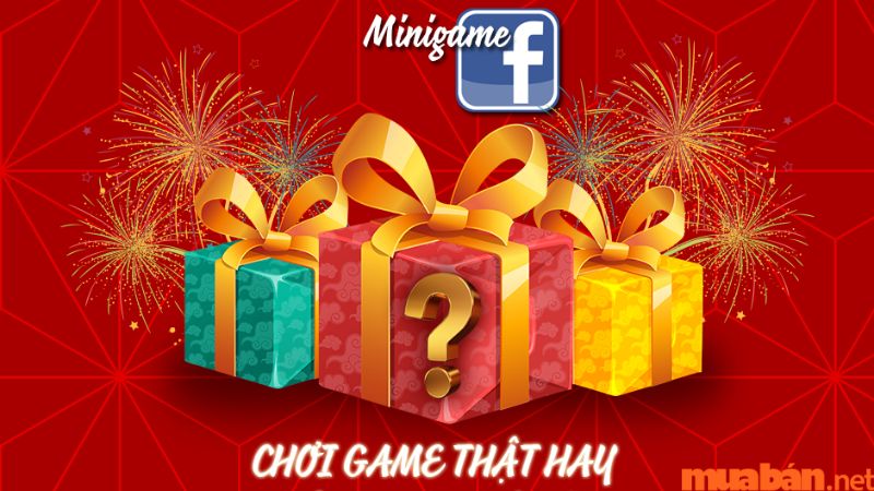 Content tết trên Fanpage dạng minigame, give away