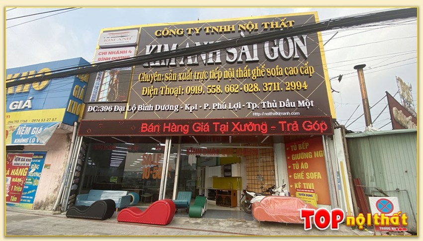 Hình ảnh Cửa hàng nội thất ghế sofa cao cấp Kim Anh Bình Dương
