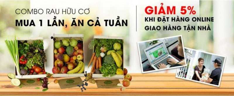 cửa hàng rau sạch ở sài gòn