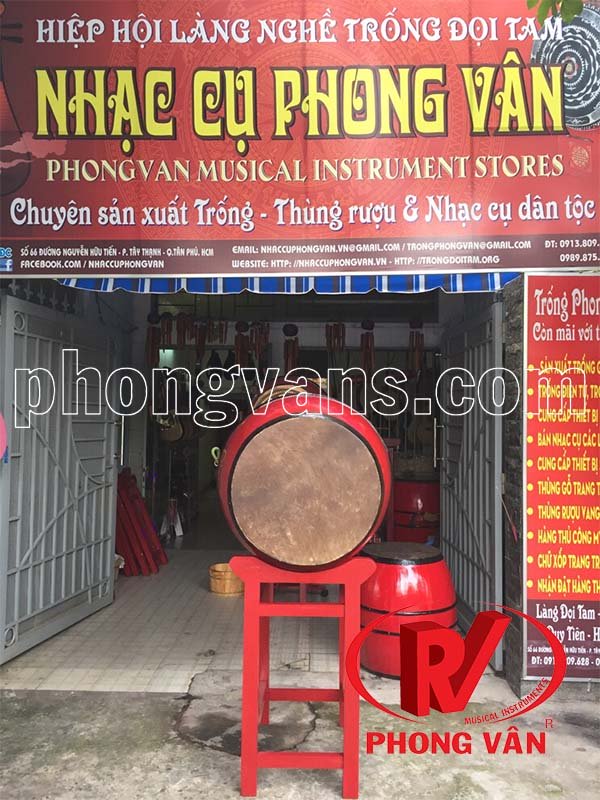 Cửa hàng văn hóa phẩm Phật giáo Hồ Chí Minh - CHUÔNG TRỐNG PHONG VÂN