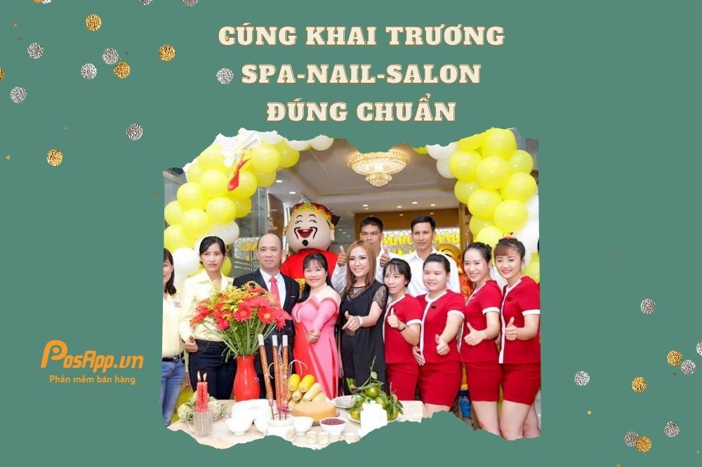 5 bước cúng khai trương spa nail salon phát tài phát lộc