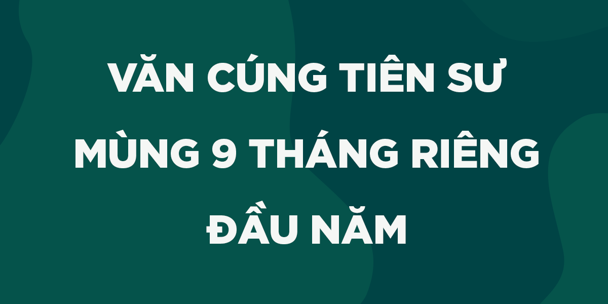 cách đặt bàn thờ tiên sư bổn mạng