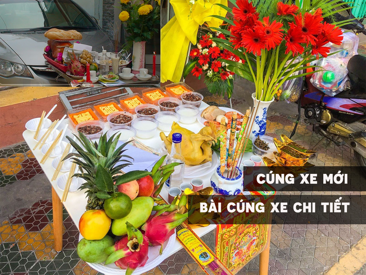 Cách cúng xe mới mua về » Bài cúng xe mới chi tiết 2021