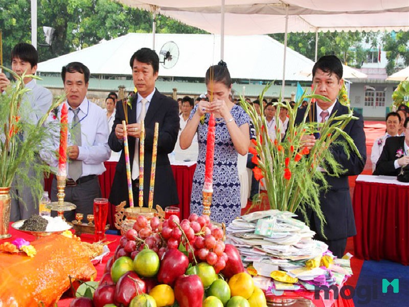 cúng đông thổ xây nhà