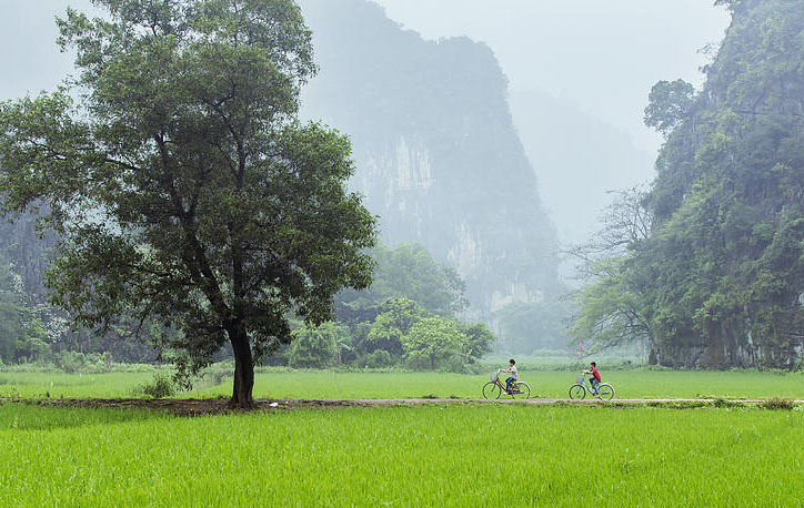 Cuộc sống quê hương Việt Nam với núi non trùng điệp ấn tượng