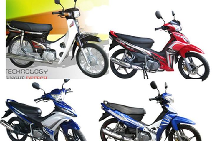 Cty Detech bán cả xe máy nhái kiểu dáng xe Honda, Yamaha?