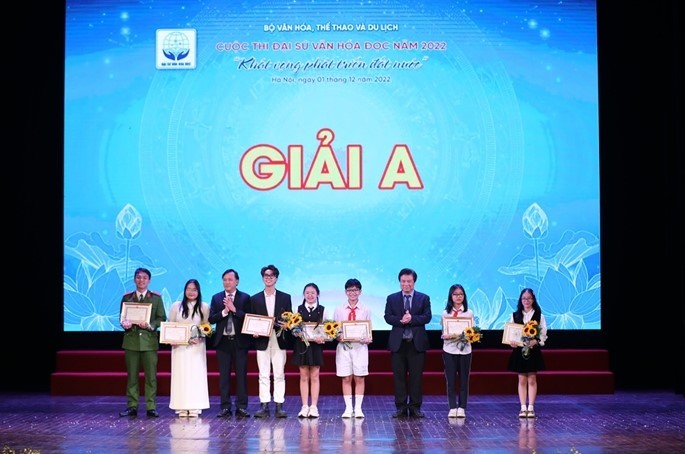 Gần 1,3 triệu học sinh, sinh viên tham dự cuộc thi Đại sứ văn hóa đọc 2022