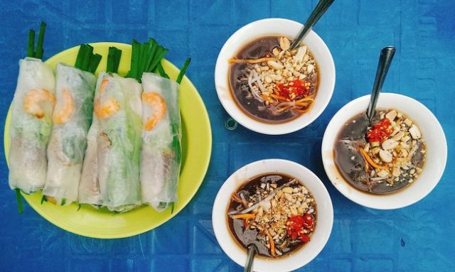 Ẩm thực Gỏi cuốn ở Sài Gòn