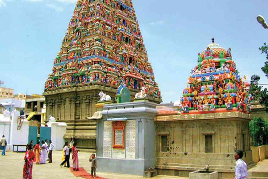 Đền thờ Kapaleeswarar, Ngôi đền điển hình cho phong cách kiến trúc Dravidian