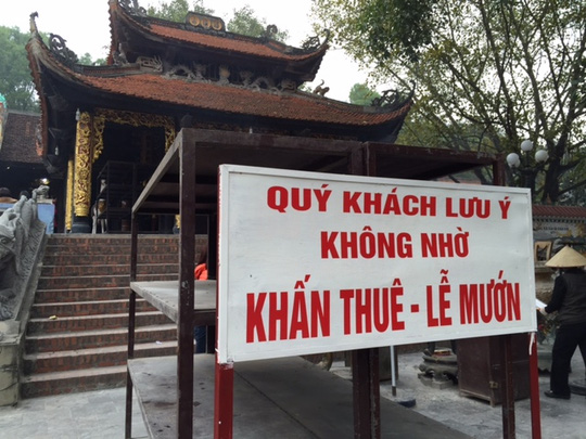 Lưu ý khi đến đền Bà Chúa Kho