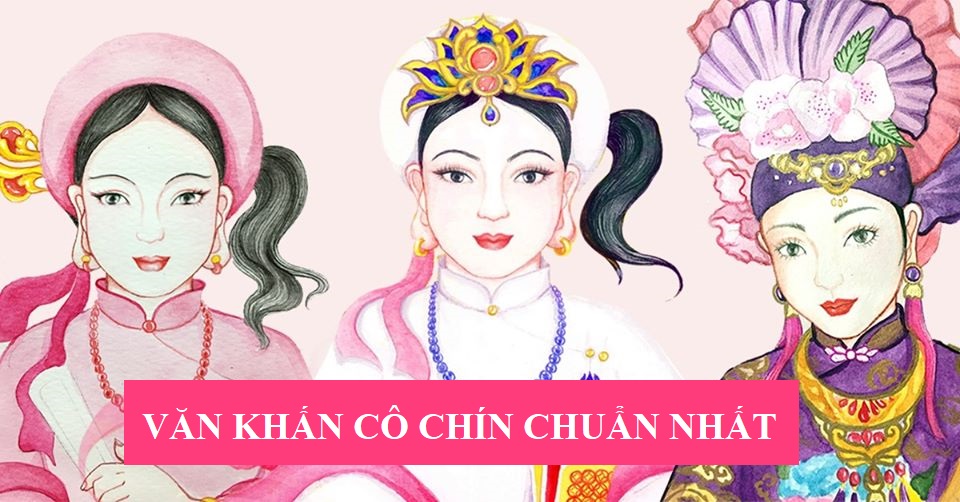 Văn khấn Cô Chín chuẩn nhất – Lễ vật khi đi cúng đền Cô chín