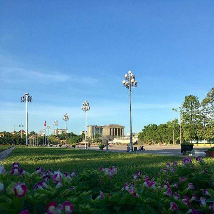 quảng trường Ba Đình - điểm tham quan ở Hà Nội