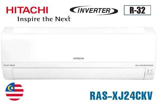 1. Điều hòa Hitachi RAS-XJ24CKV có thiết kế sang trọng, tinh tế
