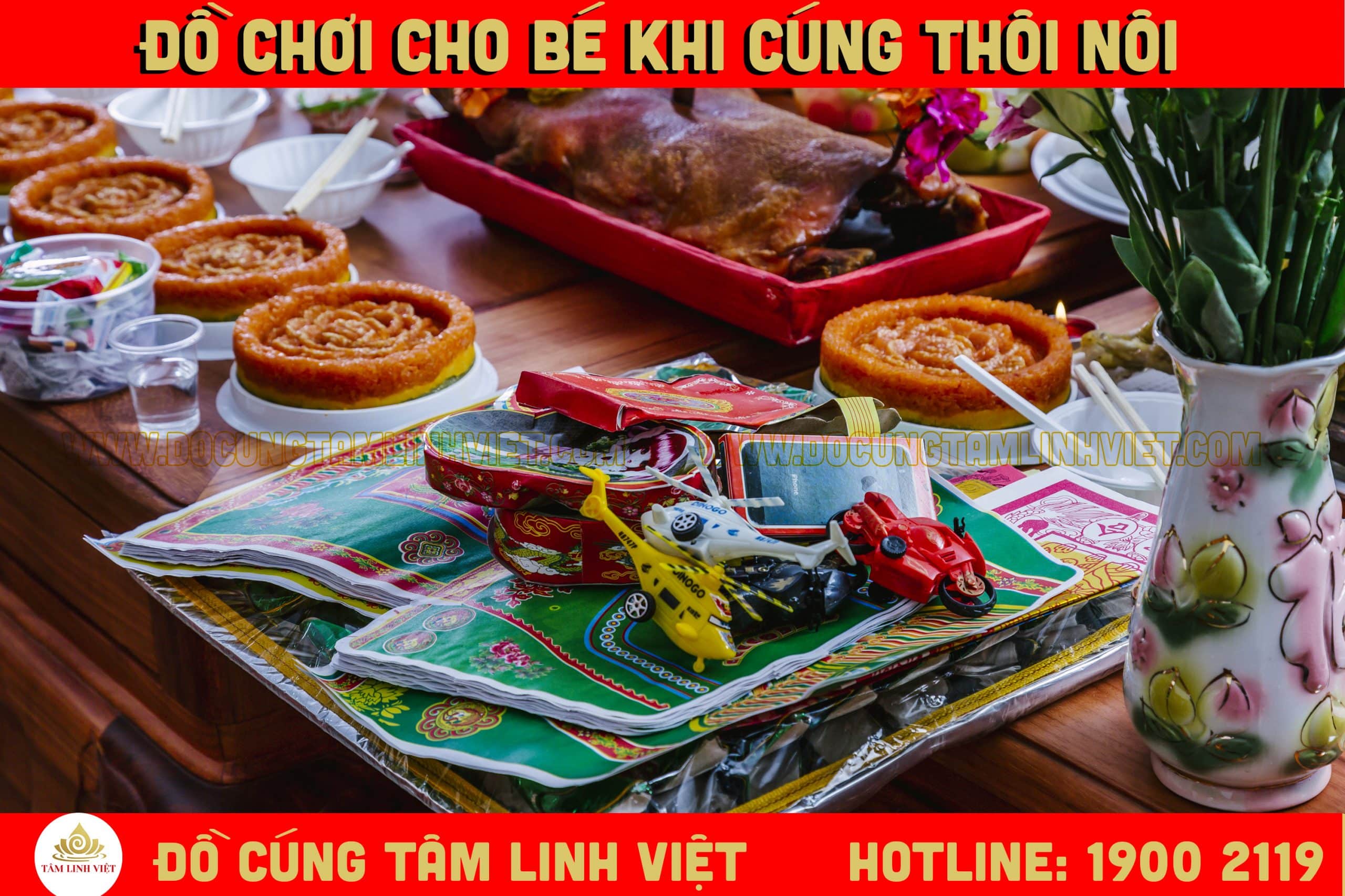 đồ chơi cho bé bốc khi cúng thôi nôi 