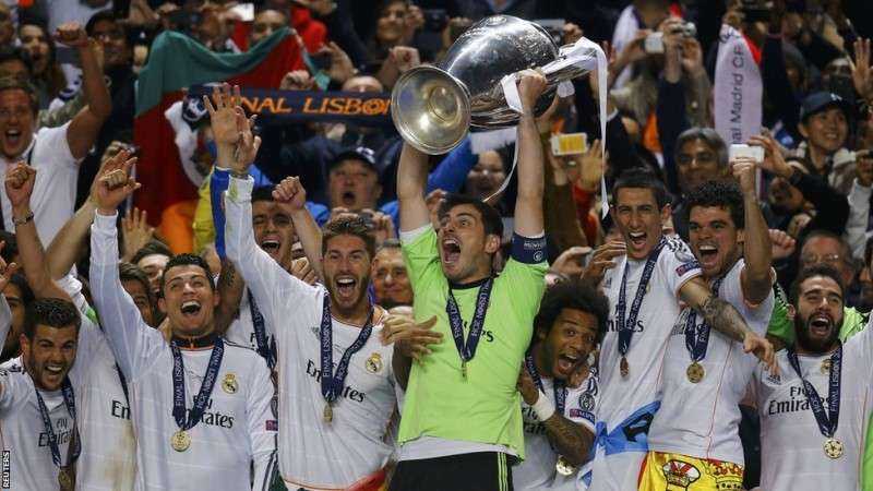 Real Madrid - 13 lần vô địch