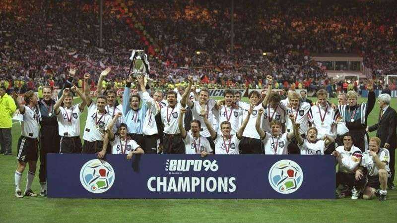 Đội tuyển Đức là đội bóng vô địch Euro nhiều nhất