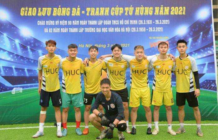Đồng phục thể thao đại học Văn Hoá Hà Nội được thiết nổi bật, tinh tế