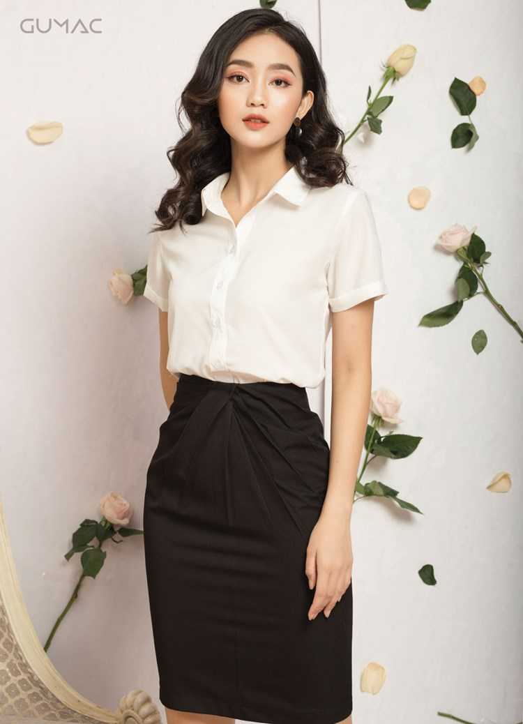 dress code trắng đen