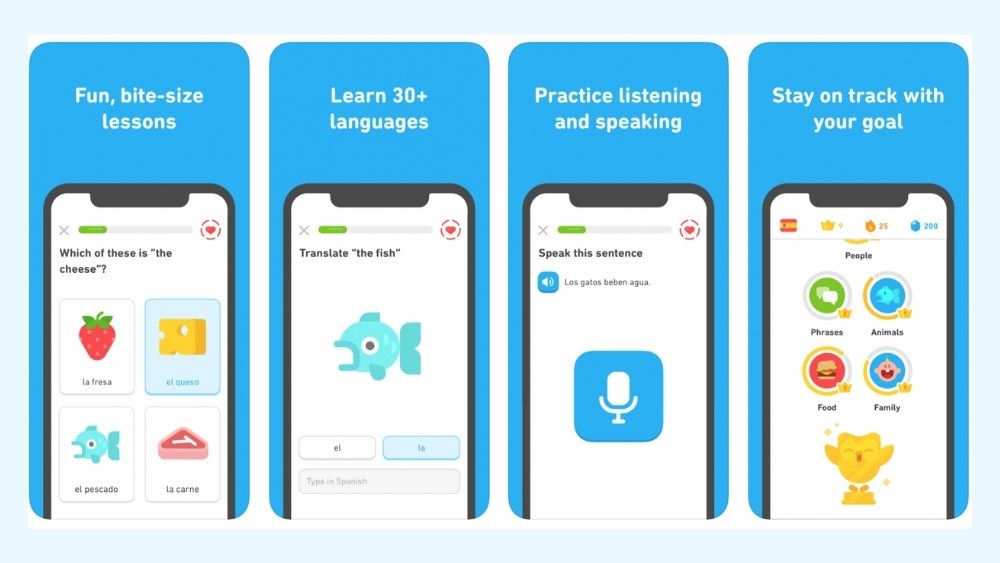 Những tính năng nổi bật của Duolingo