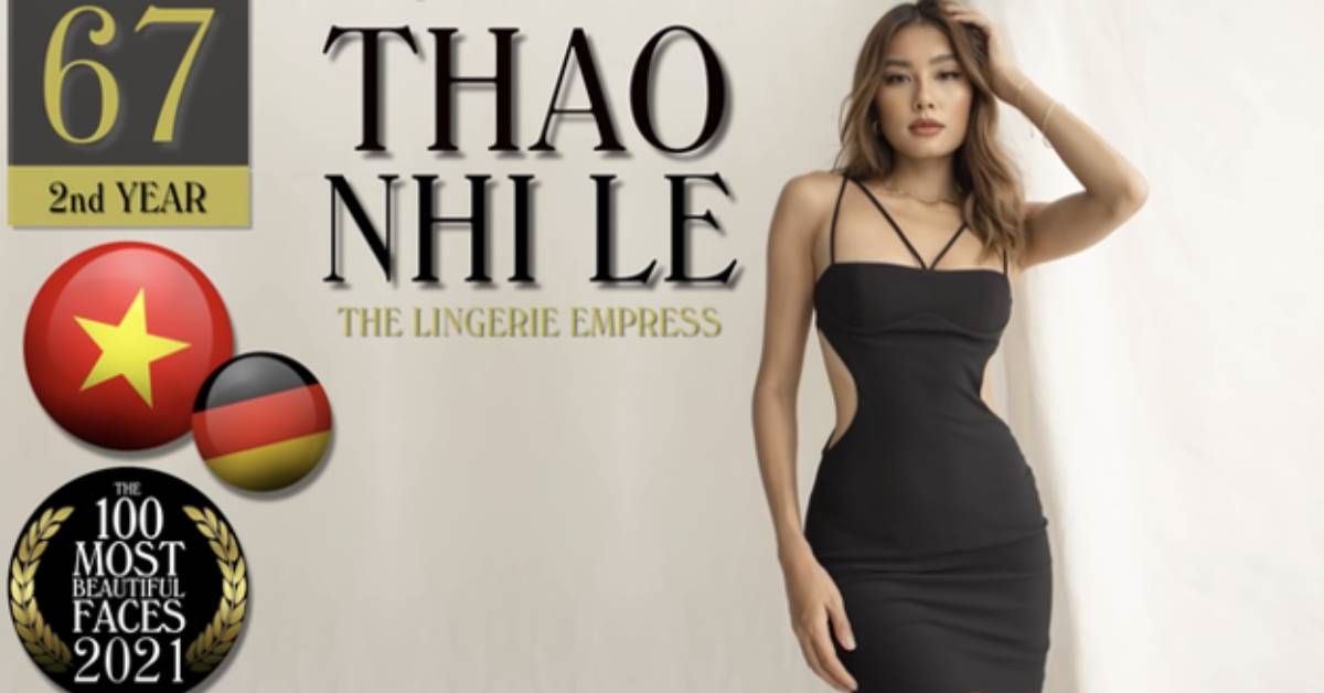 Thảo Nhi Lê: Hot girl Việt lọt top 100 gương mặt đẹp nhất TG