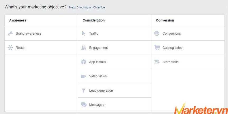 Mục tiêu của dịch vụ quảng cáo Facebook cho quảng cáo