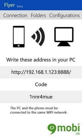 Flyer Files - Kết nối Windows Phone với máy tính không cần Cable