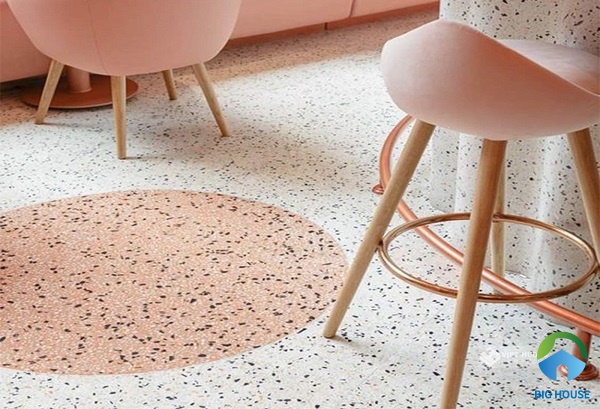 gạch lát nền terrazzo chống trơn