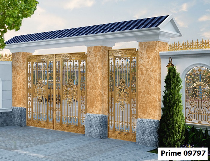 Mẫu gạch vân đá màu vàng nâu Prime 09797