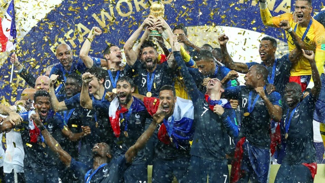 Pháp đã vươn lên số 1 thế giới sau khi giành chức vô địch World Cup 2018