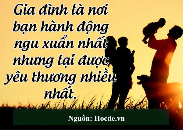 101 câu nói hay về gia đình ý nghĩa đáng đọc nhất