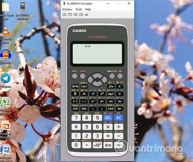 Cài máy tính Casio fx-580VN Plus online - Bước 5