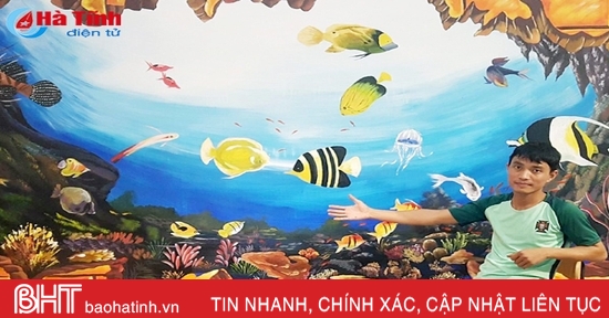 Giúp căn nhà sống động với tranh vẽ tường