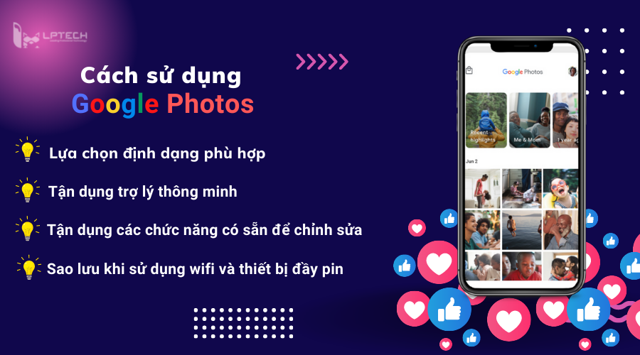 Cách sử dụng Google Photos hiệu quả nhất