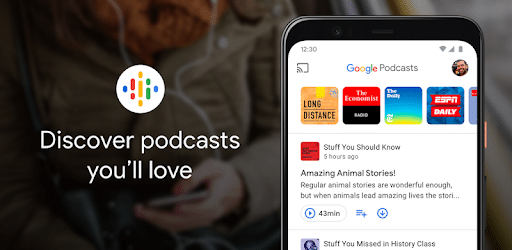 ứng dụng google podcast