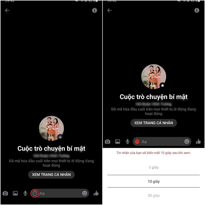 Tuyệt chiêu gửi tin nhắn bí mật trên Messenger 