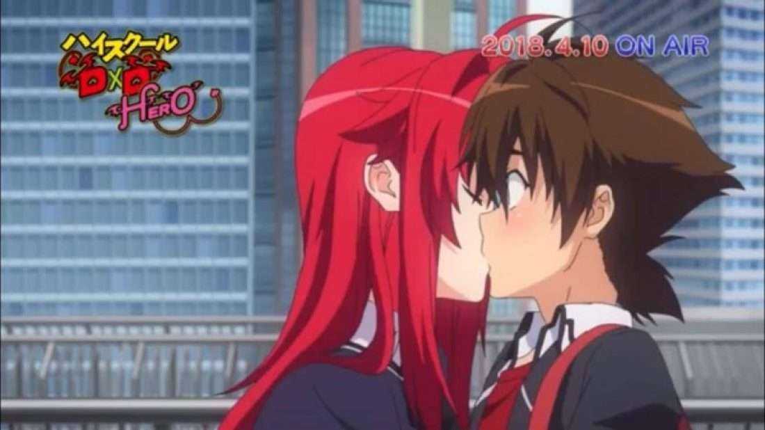 Những nụ hôn đẹp nhất trong anime - danh sách các cặp đôi
