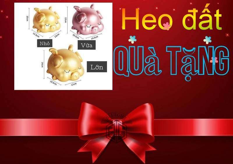 39+ mẫu heo đất tiết kiệm in logo giá rẻ – Quà Tết độc đáo