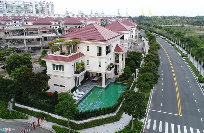 Hình ảnh dự án biệt thự Sài Gòn - Saroma Villa