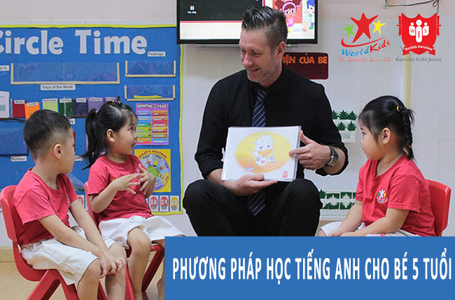 Phương pháp học tiếng Anh cho trẻ 5 tuổi bố mẹ nên biết