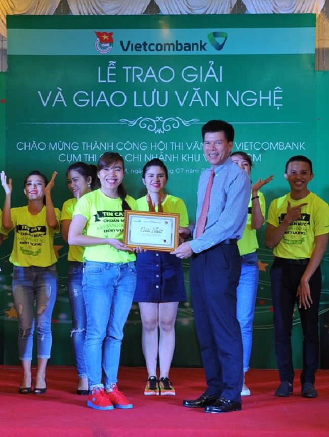 Hội thi Văn hóa Vietcombank cụm các chi nhánh khu vực TP Hồ Chí Minh thành công tốt đẹp